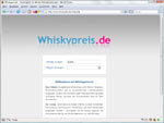 Screenshot (c) whiskypreis.de