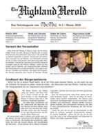 Messeausgabe2010 The Highland Herold – frisch renoviert und digital
