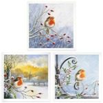 Robinsinwinter Christmas Greetings from Britain - Christbaumschmuck, Karten und vieles mehr