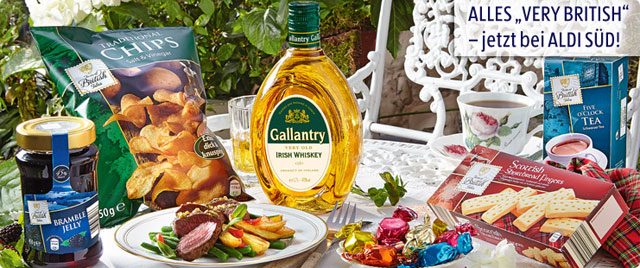 Alles Very British bei ALDI-Süd