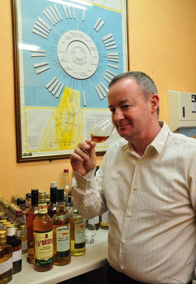 Noel Sweeney beim Nosing