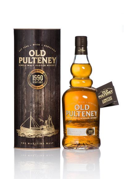 Old Pulteney 1990 Bottle and Tube