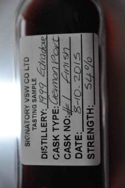 german-port-sample-250x377 Ingelheimer Wein und Edradour Whisky - Double Maturation im Frühburgunder-Barrique