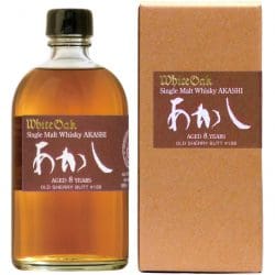 akashi8-250x250 Neue Whiskykreationen aus Japan: Akashi Meïsei, Togouchi Kiwami und der im Sherryfass gereifte Akashi 8YO Single Malt