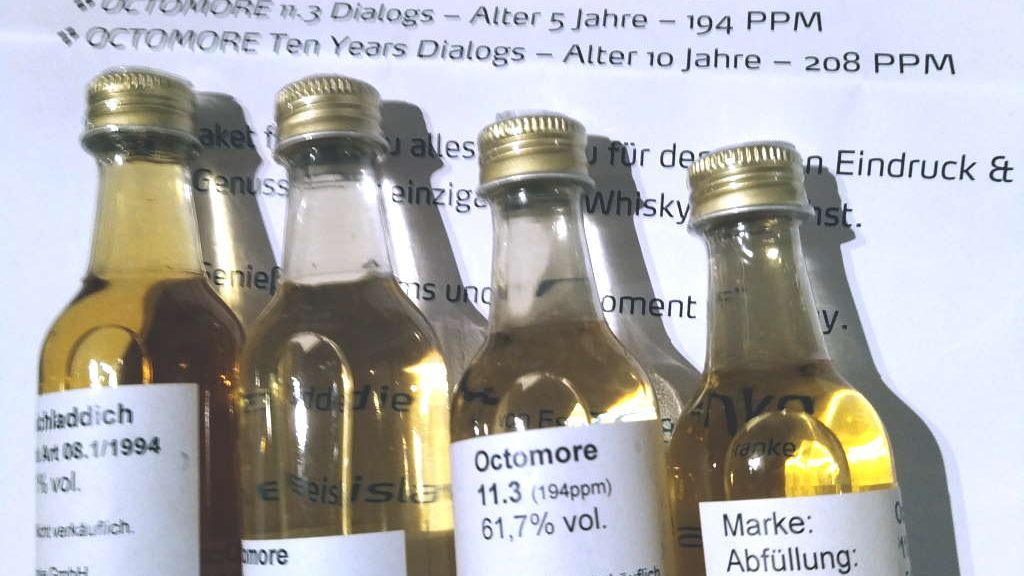 Bruichladdich Black Art 08.1 und Octomores 11
