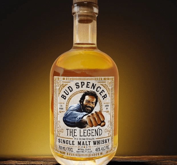 Bud Spencer The Legend Sngle Malt Whisky Flasche