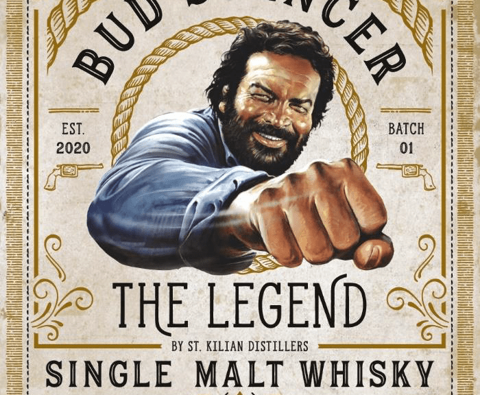 Bud Spencer The Legend Sngle Malt Whisky Label