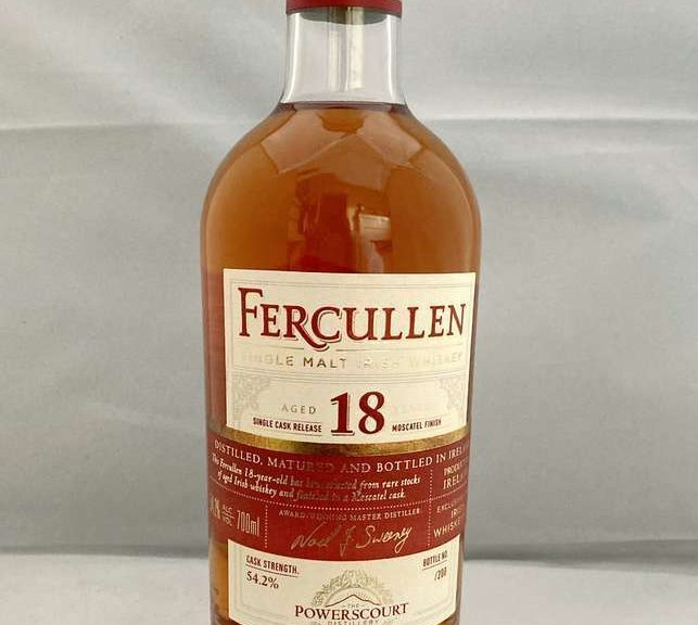 Fercullen 18 Jahre Moscatel Single Cask Whiskey - Irish_Whiskeys