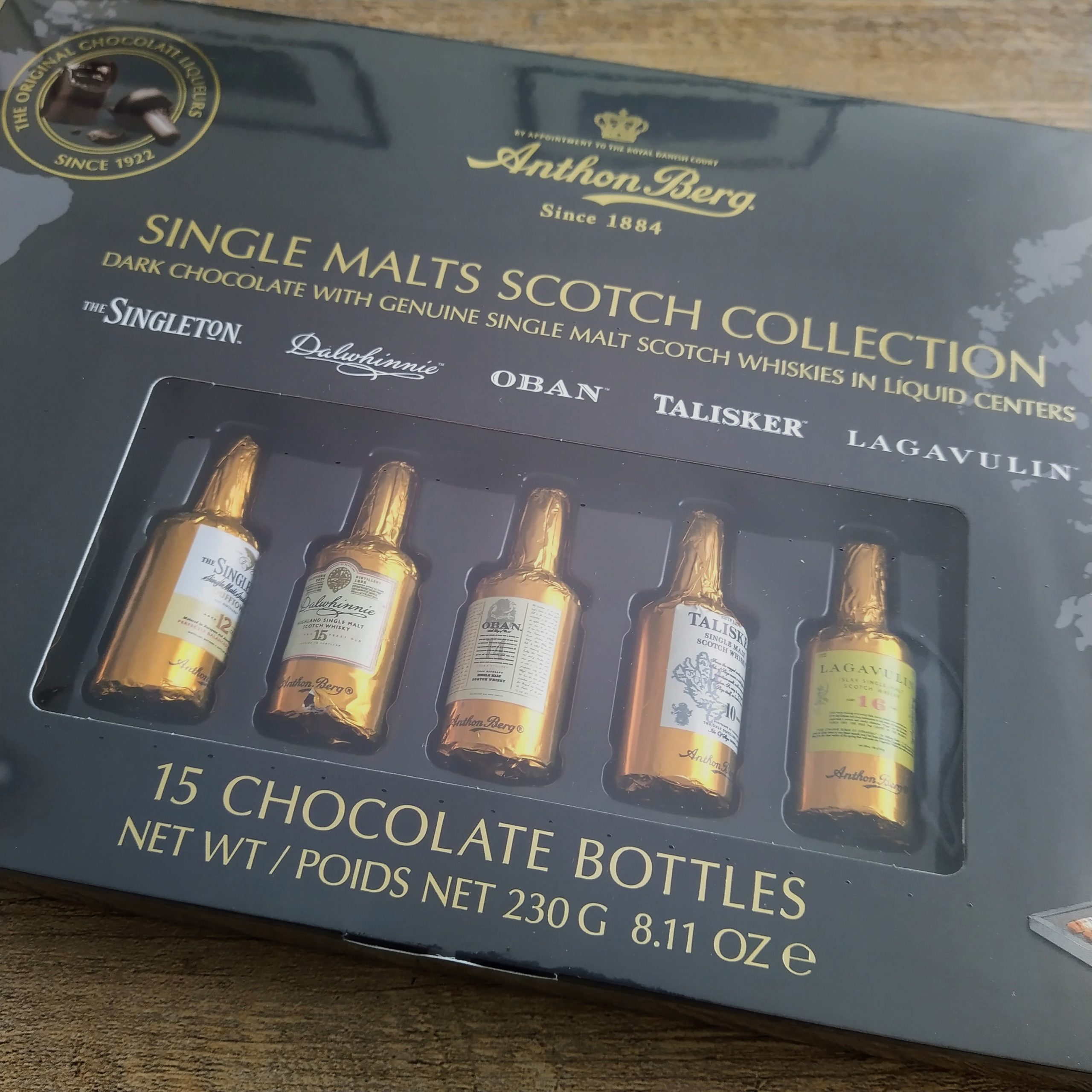 Anthon Berg Single Malts Scotch Collection