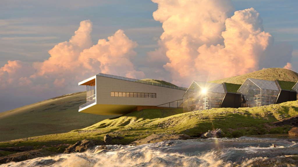 Faer Isle Distillery Building