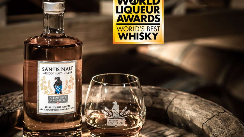 Säntis Malt Apricot Malt Liqueur