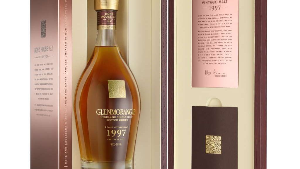 Glenmorangie Grand Vintage 1997 Box open
