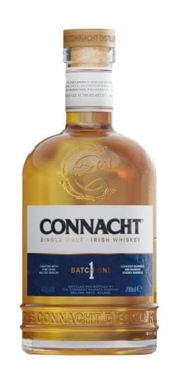 Connacht Batch 1 Single Malt Whiskey Bottle