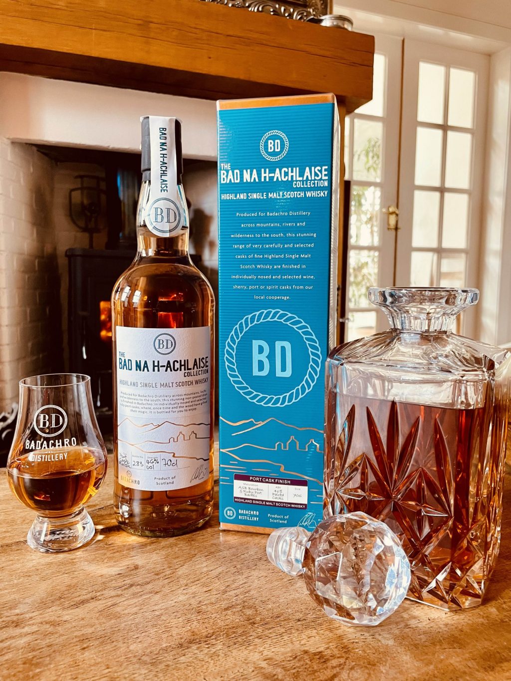 Bad na h-Achlaise Port Cask ist der neueste Single Malt Whisky der Badachro Distillery aus den Highlands.