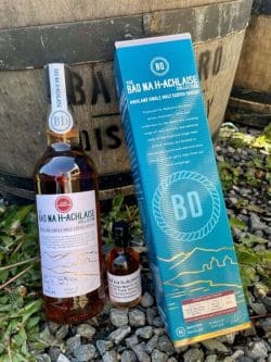 badachro-bad-na-h-achlaise-ruby-port-finish-cask-strength-250x333 Zwei neue seltene Single-Malt-Abfüllungen von Badachro Distillery