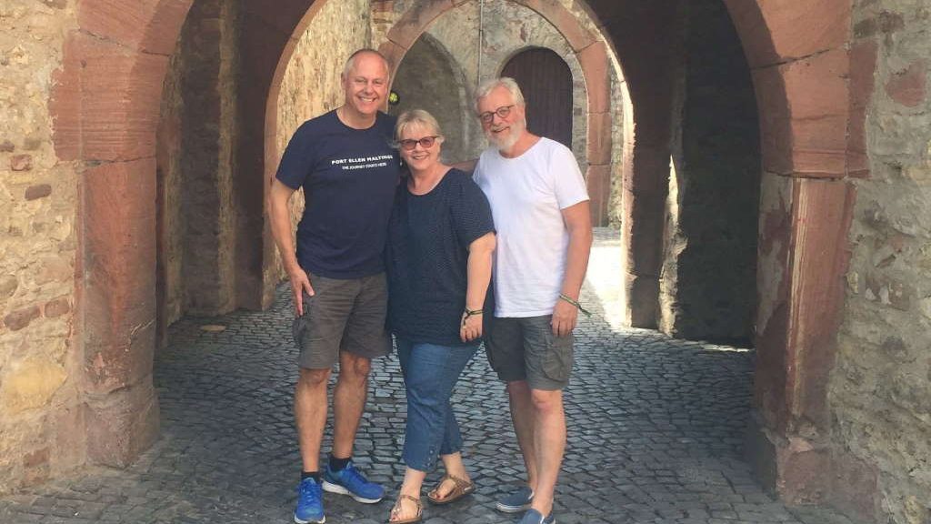 Der Weg in die Festung Ruesselsheim