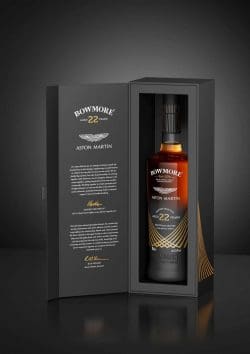 bowmore-aston-martin-masters-selection-22yo-box-250x354 Bowmore und Aston Martin: Die außergewöhnliche Kraft der Einheit