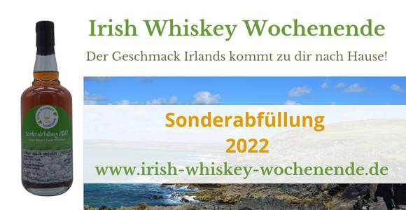 Irish Whiskey Wochenende 2022 Sonderabfuellung