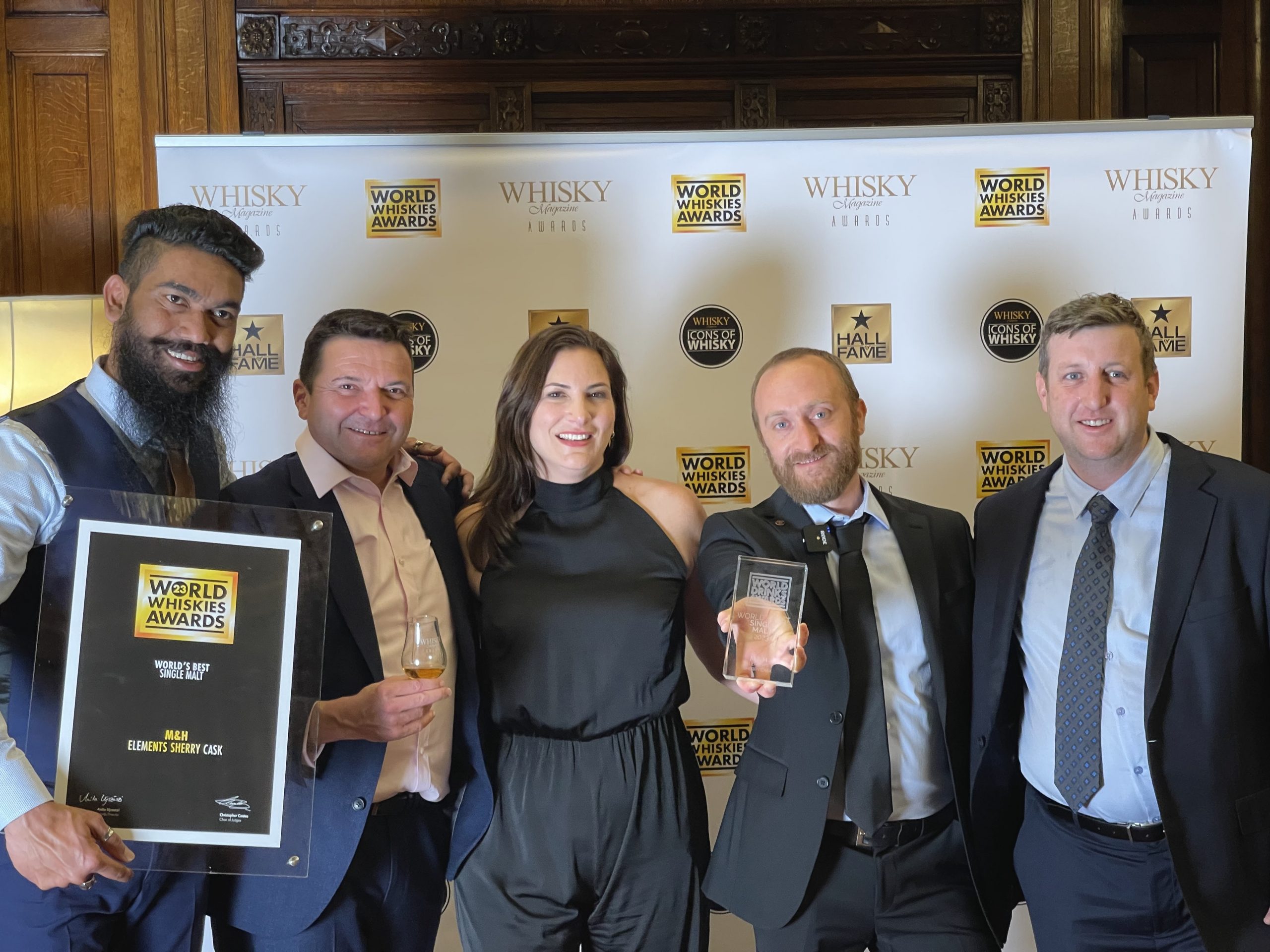M&H Distillery 2023 World Whiskies Awards