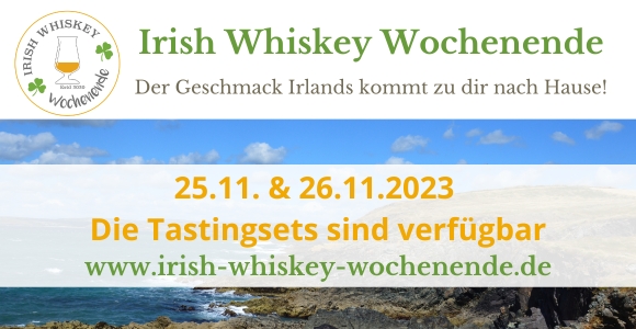 Irish Whiskey Wochenende 2023 Tasting-Sets