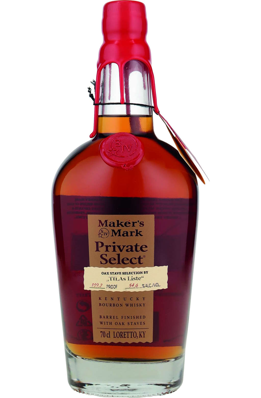 Makers Mark Private Select TILAs Liste