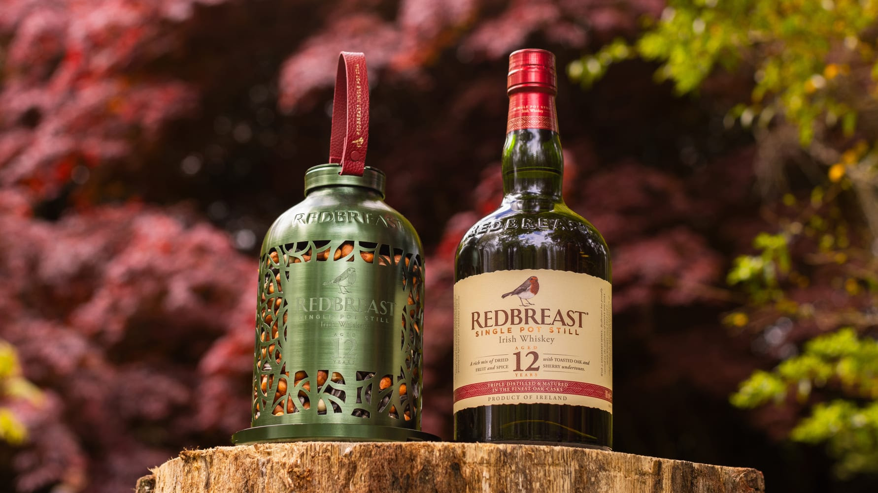 Redbreast Irish Whiskey Forest Green Birdfeeder Edition