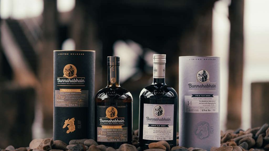 Bunnahabhain Feis Ile Styled Bottle Shot