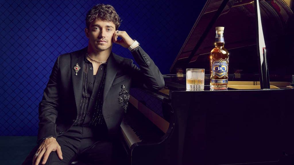 Charles Leclerc wird globaler Markenbotschafter von Chivas Regal