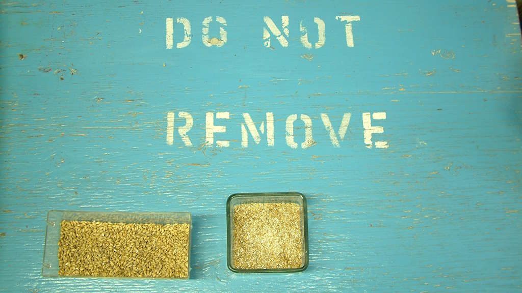 Malt und Grist bei Edradour