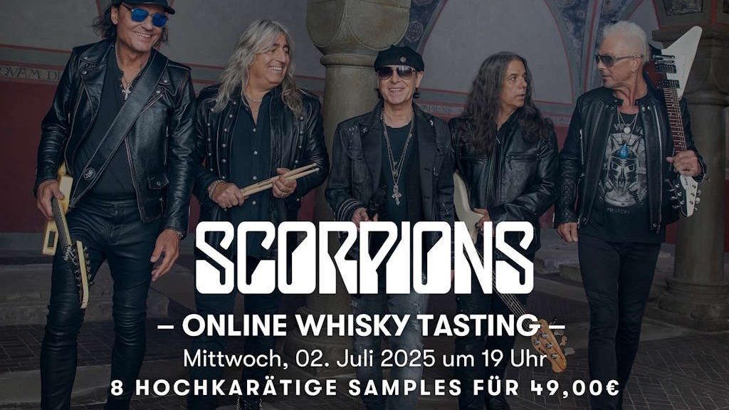 Scorpions Online Whisky Tasting