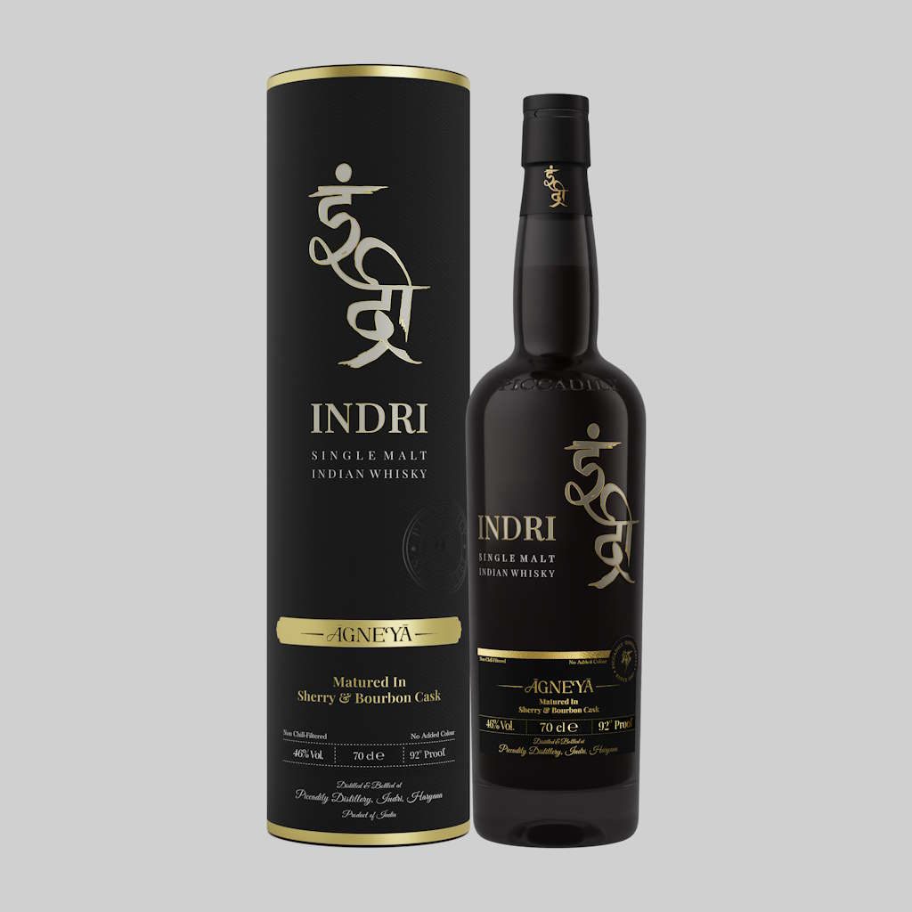 Indri Agneya Peated Indian Single Malt Whisky