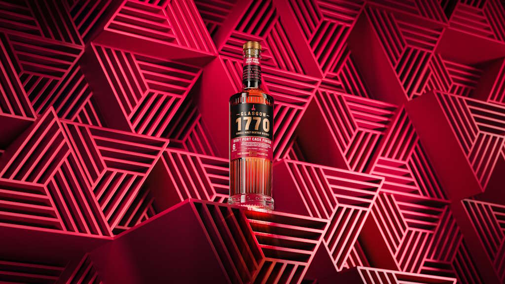 The Glasgow Distillery 1770 Ruby Port Cask Finish