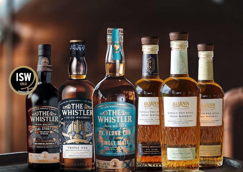 6x Gold und Single Malt des Jahres beim ISW 2025 für Boann Distillery