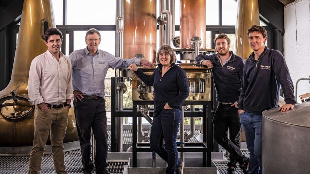 Das Team der Kilchoman Distillery