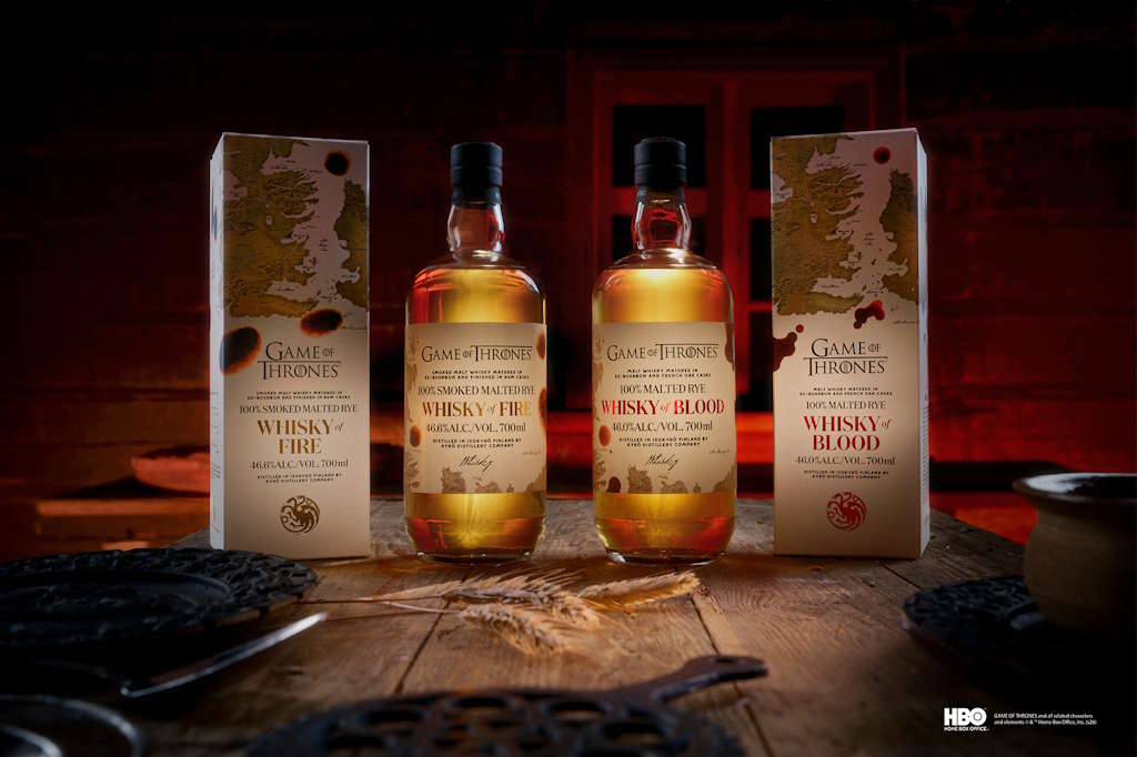 kyroe-game-of-thrones-fire-and-blood-whisky Kyrö und Warner Bros. Discovery präsentieren Game of Thrones Fire and Blood Whisky-Kollektion