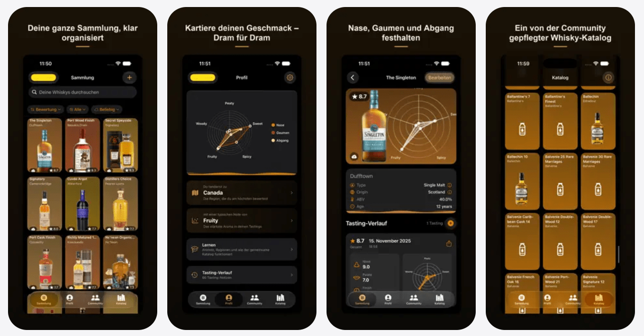 whiskr-whisky-app-iphone Whiskr: Eine neue App für Whisky-Verkostungsnotizen