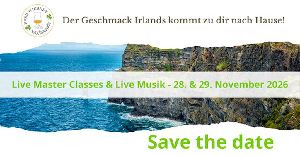 Irish-Whiskey-Wochenende-2026 Alles neu: Das Irish Whiskey Wochenende 2026 kommt in neuem Gewand