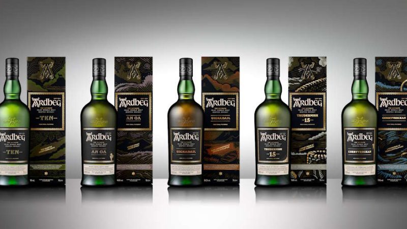 Ardbeg Core Range Redesign 2026