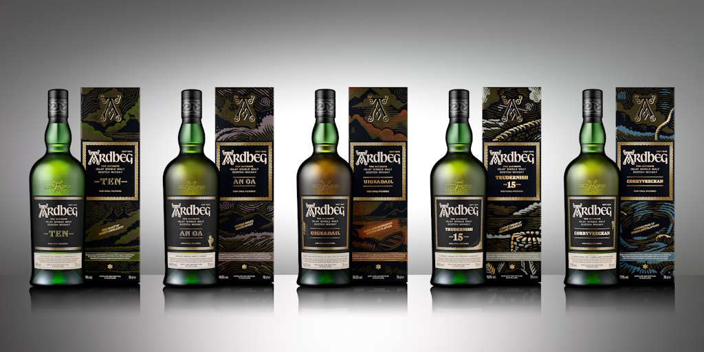 ardbeg-core-range-redesign-2026 Ardbeg Trudernish 15 Years Old – Neuer Look und rauchig-cremige Überraschung
