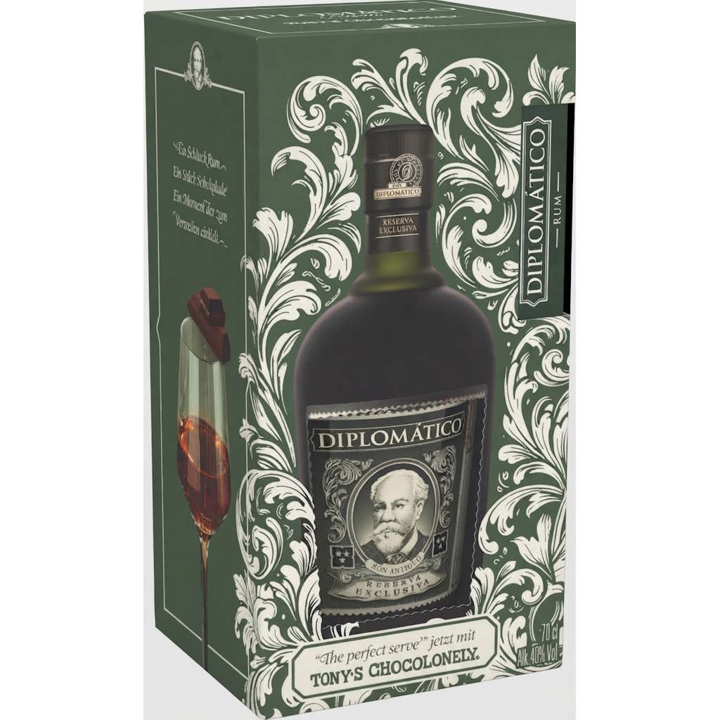 diplomatico-reserva-exclusiva-tonys-chocolonely Brown-Forman Deutschland startet mit Geschenksets ins Jahresendgeschäft