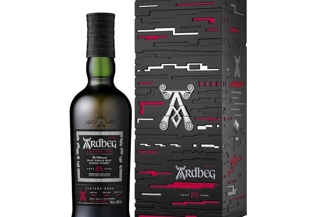 Ardbeg Y2k 25 Years Bottle and Gift Box