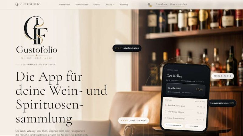 Gustofolio App
