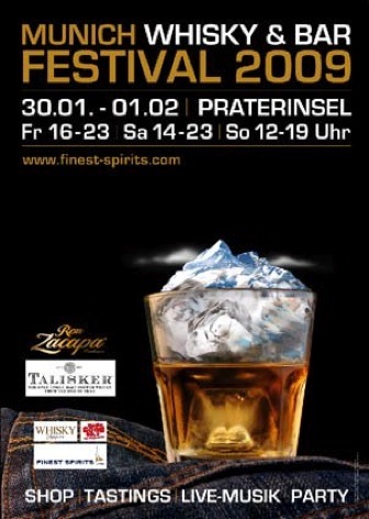 PostkarteMunich2009 30.01.-01.02.: Munich Whisky & Bar Festival auf der Praterinsel